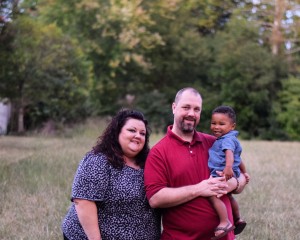 Nicole Perkens with her beautiful family
