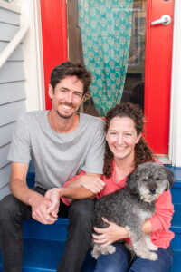 Adoptive Family by the beach